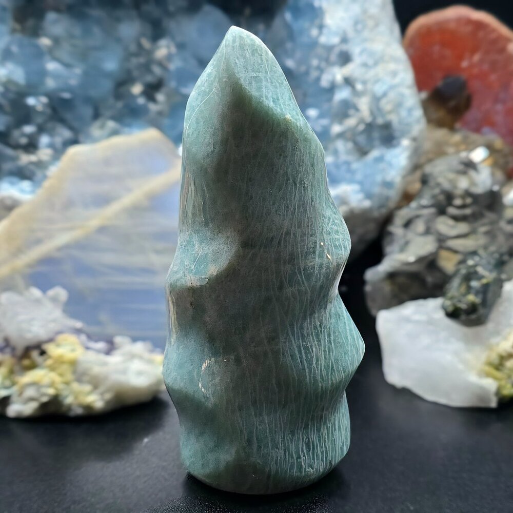 Amazonite Flame – Soothing Truth & Heartfelt Expression